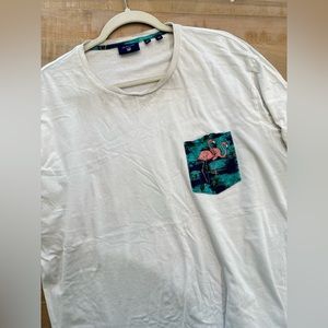 Gant men’s shirt sleeve summer flamingo vacation t shirt tee too